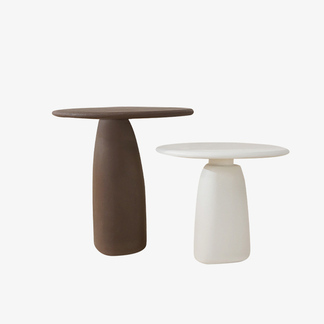 Il tavolino da caffè minimalista in fibra di vetro Cloud imposta tavolini da esterno