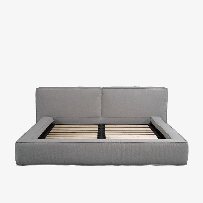 Struttura letto king size moderna e minimalista 