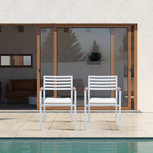 sedie in metallo da esterno