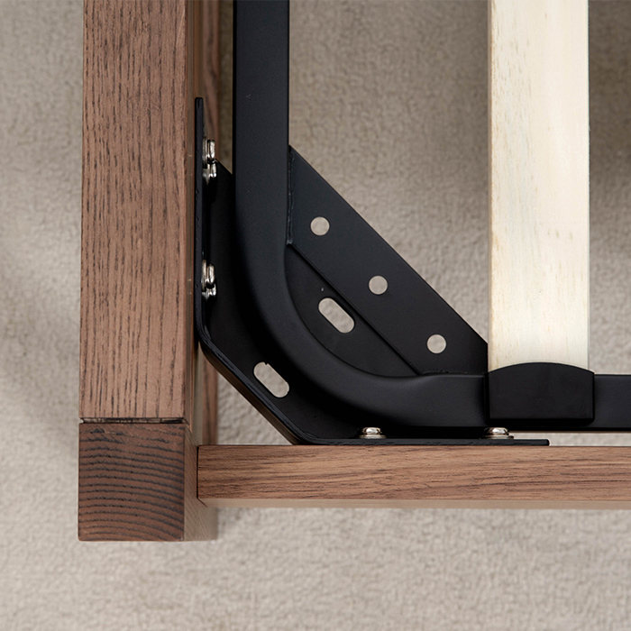 Letto Queen King in legno con testiera