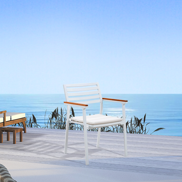 sedia da pranzo all'aperto