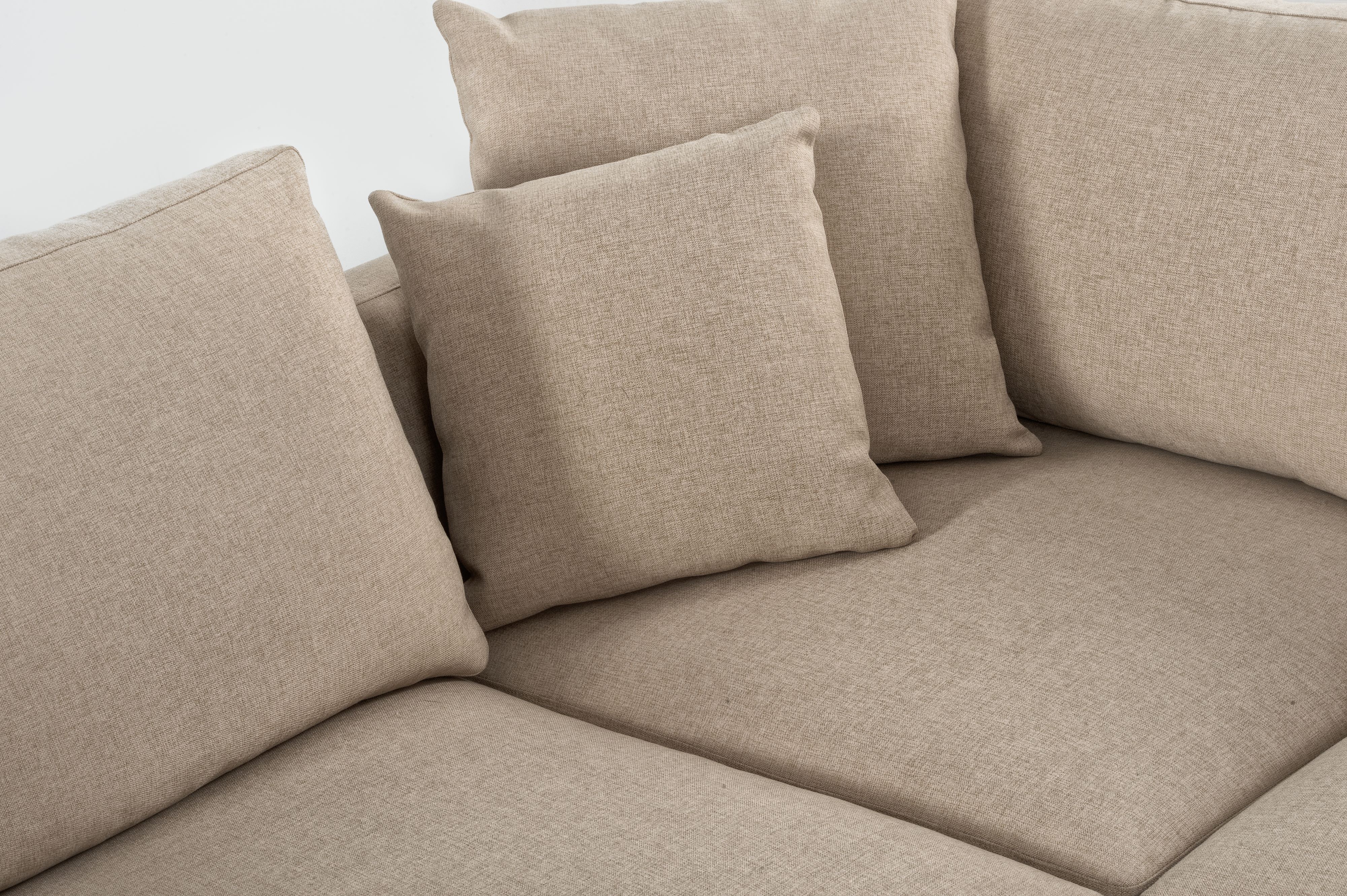 Divano da esterno a forma di L