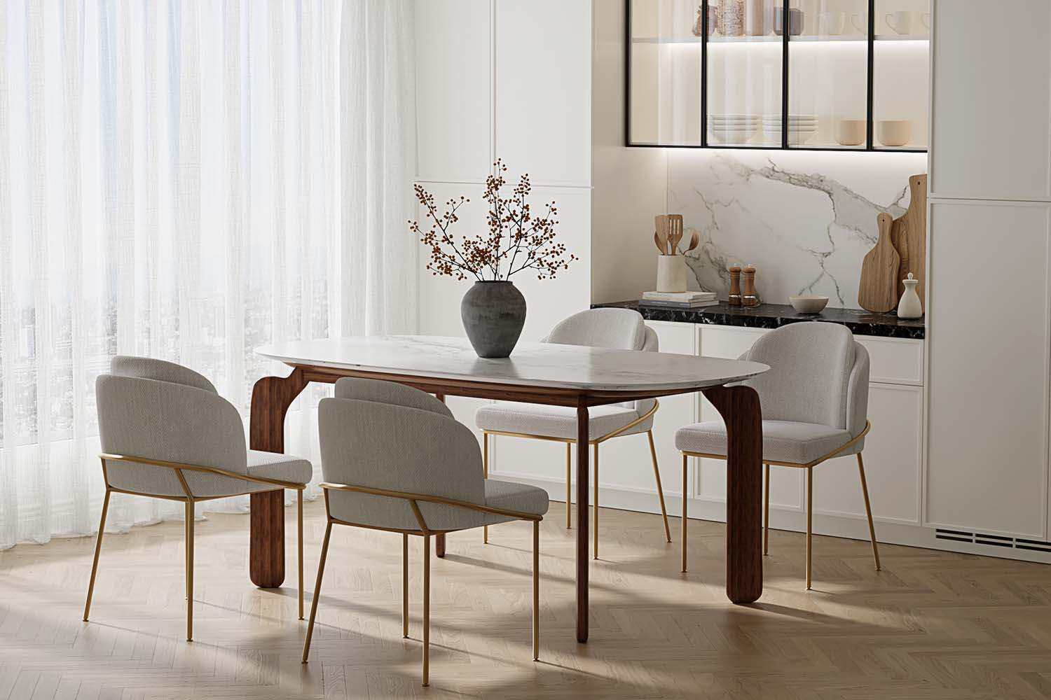 Moderno stile di casa minimalista