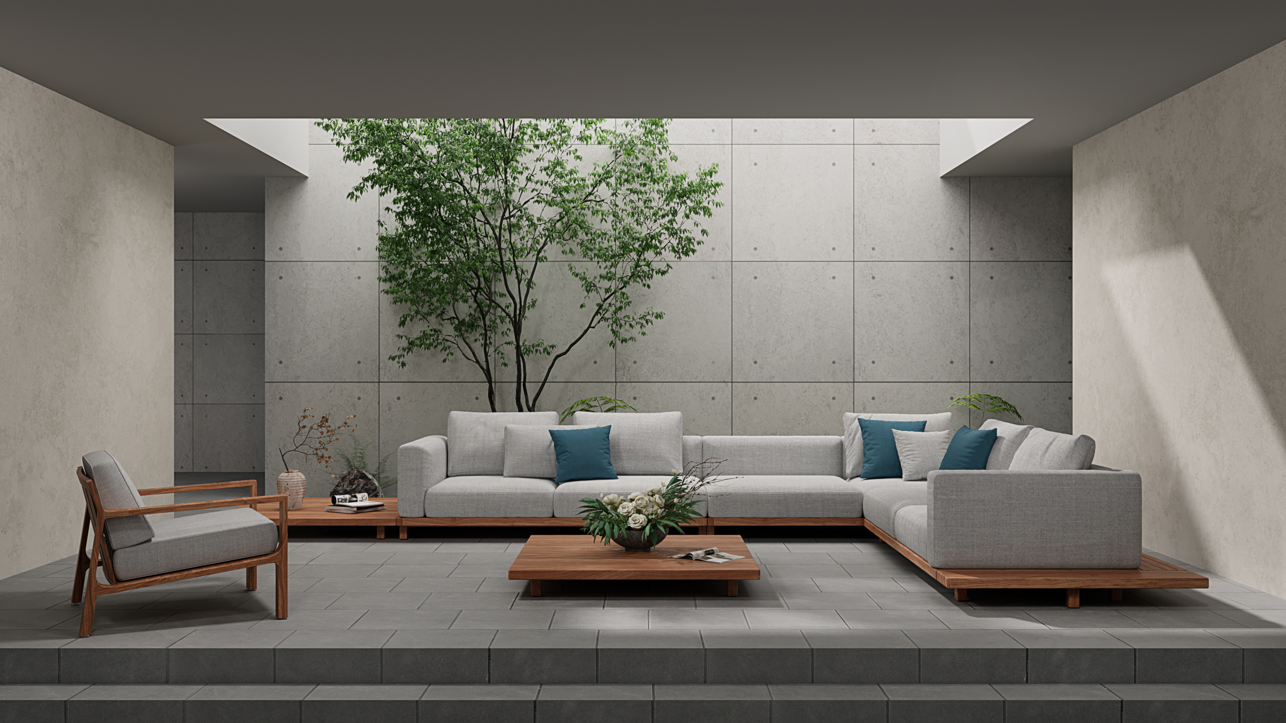 divano del soggiorno moderno