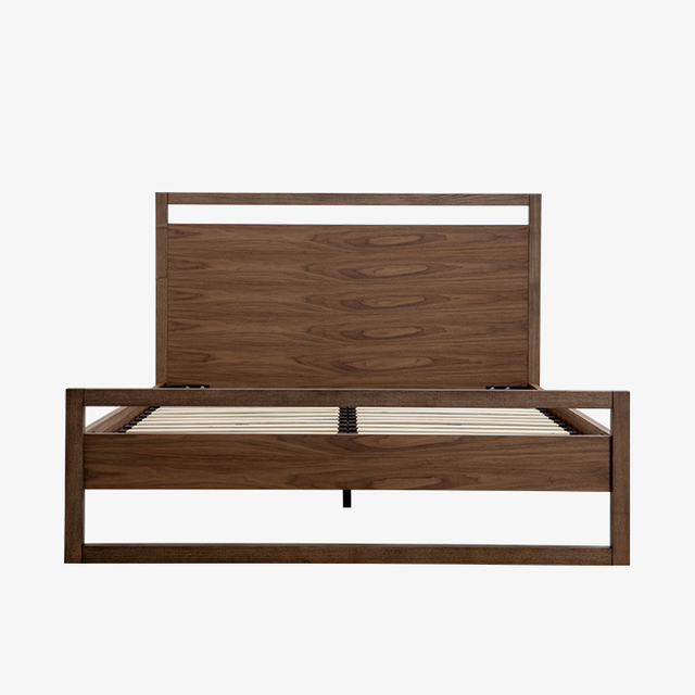 Letto Queen King in legno con testiera