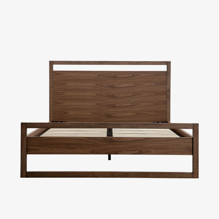 Letto Queen King in legno con testiera