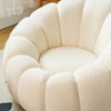 Poltrona girevole per divano pigro Pumpkin Sedia carina Nordic Cloud