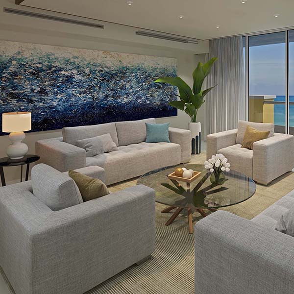 Aggiungi un tocco di lusso con i divani componibili in piuma e tessuto nuvola